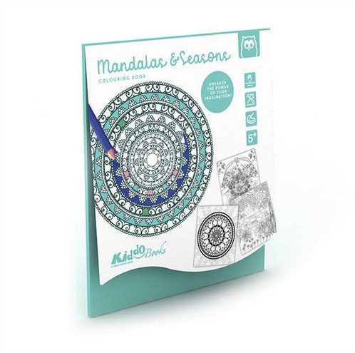 Block para colorear - Mandalas y estaciones Eureka