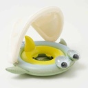 Inflable Para Bebés Con Techo - Shark Tribe Khaki  Sunnylife