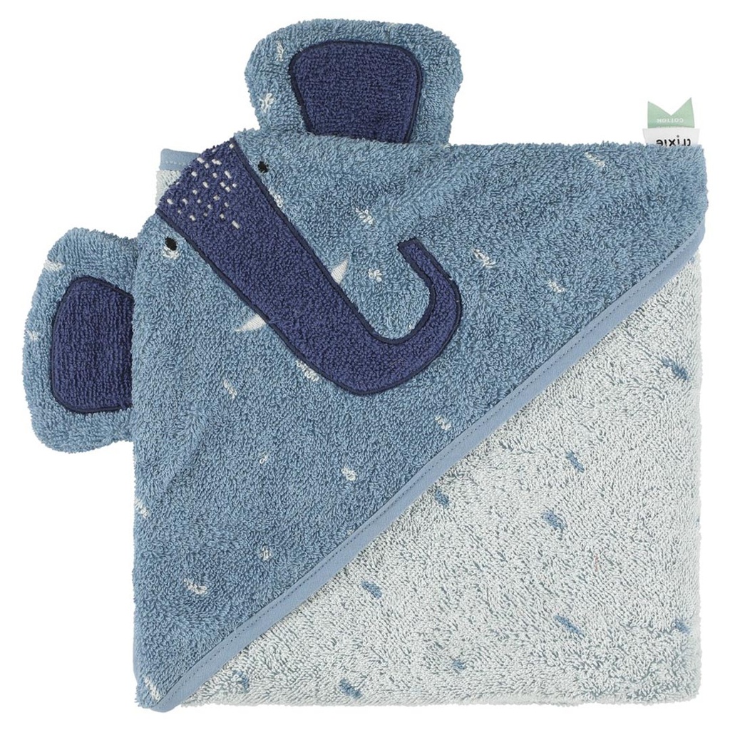 Hooded Towel - 75X75Cm - Mrs. Elephant Trixie