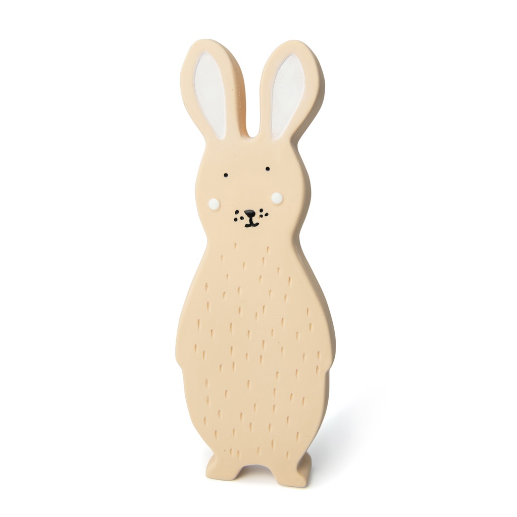 Natural Rubber Toy - Mrs. Rabbit Trixie