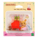 [5138] Deer Baby With Piano Sylvanian Families