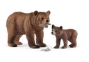 Grizzly Bear Mother With Schleich