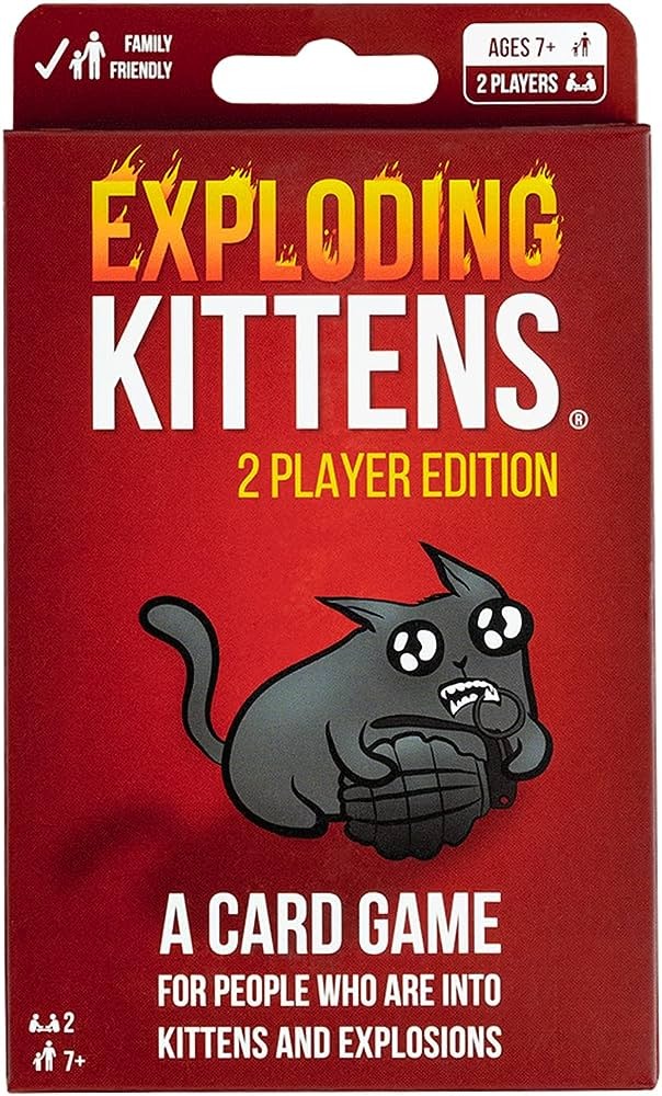 Extension Exploding Kittens Edicion 2 jugadores