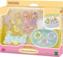 La hora del baño de los trillizos Sylvanian Families