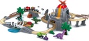 Pista de Tren Aventura Dinos Hape