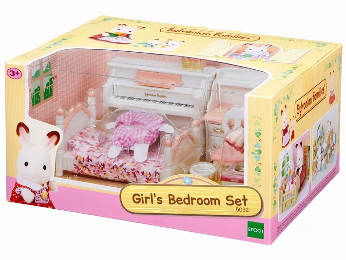 Girl'S Bedroom Set Sylvanian Families
