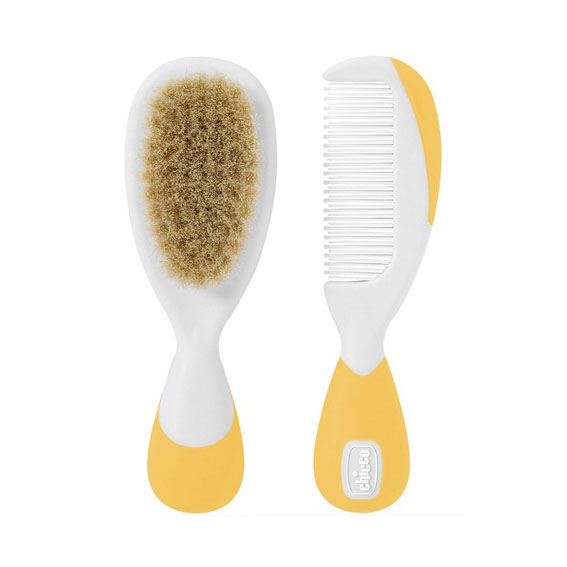 Set Cepillo y Peine - Amarillo Chicco