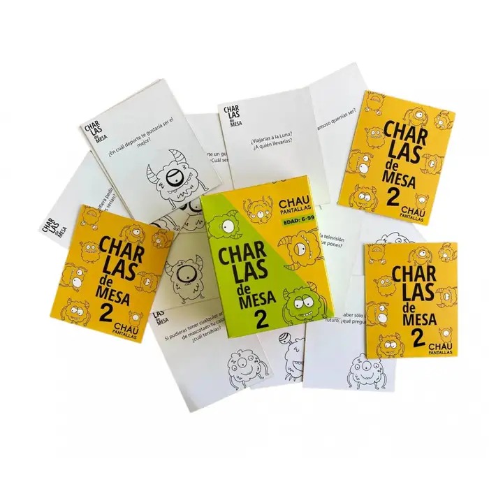 Cartas Charlas de mesa 2 Chau Pantallas