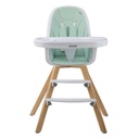 Sillas de comer Nordic Meal turquesa Infanti