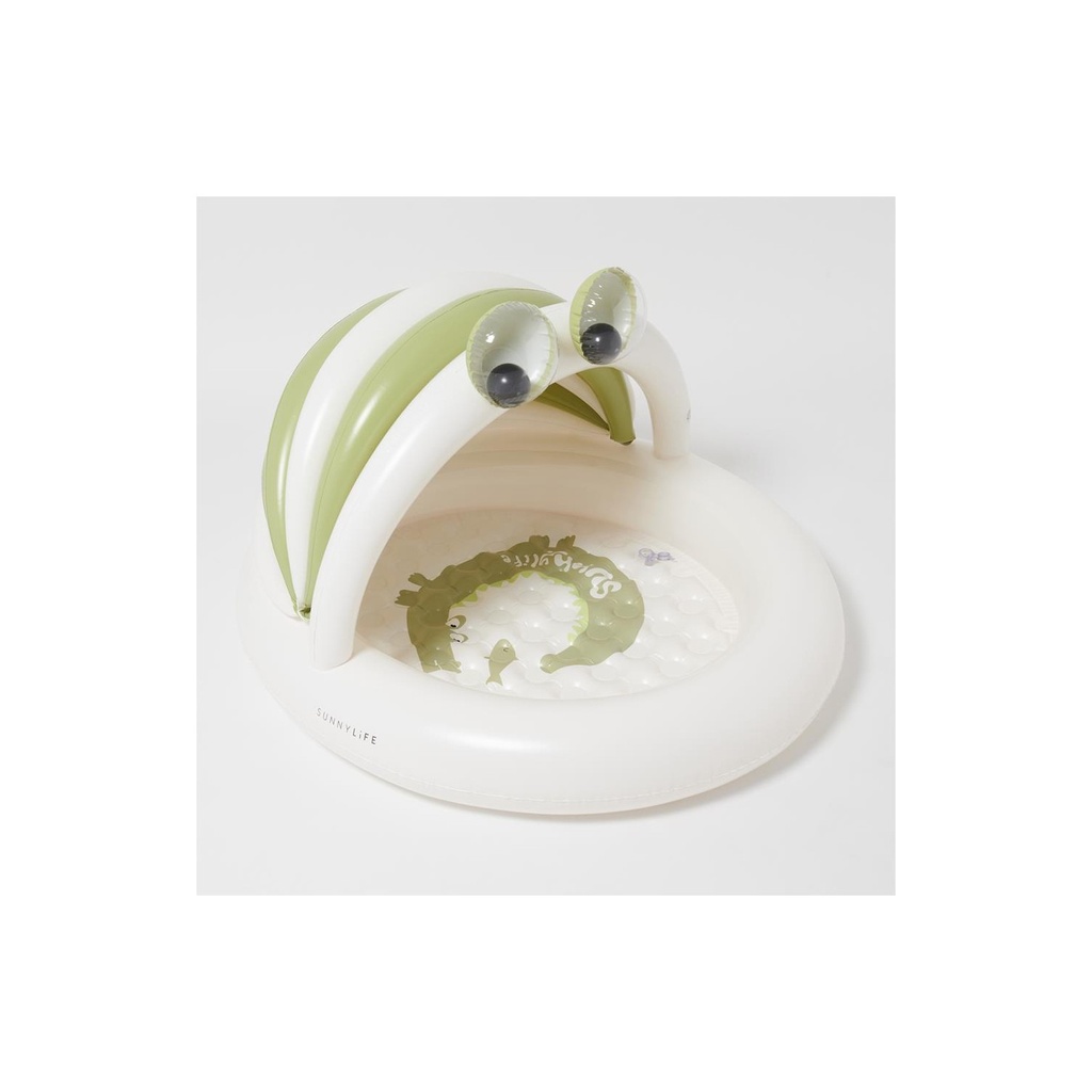 Piscina para Bebés con Techo - Croc  Khaki Sunnylife