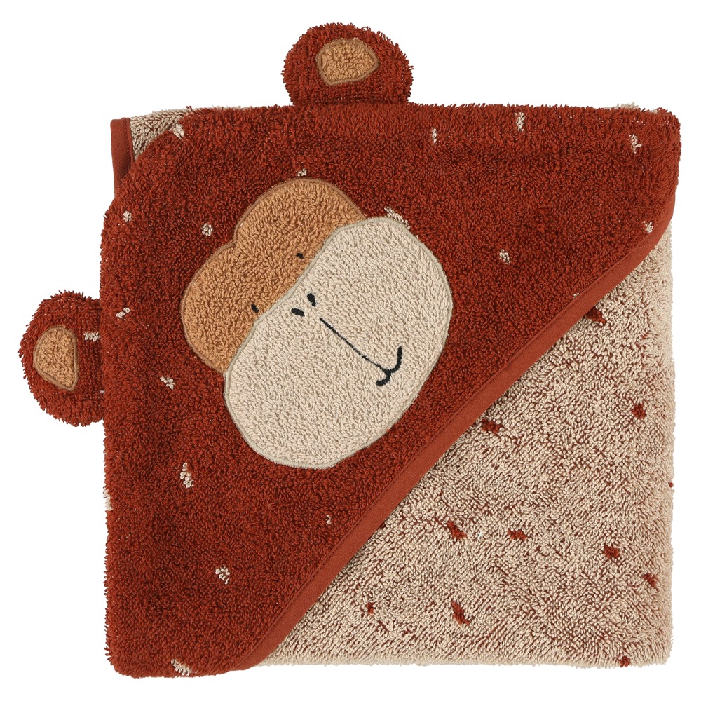 Hooded Towel - 75X75Cm - Mr. Monkey Trixie