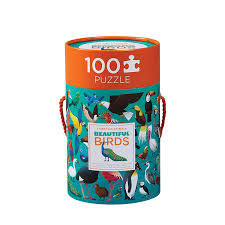 Puzzle 100pcs - Beautiful Birds Crocodile Creek