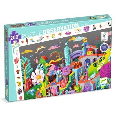 Crazy Town - 200 Pcs Djeco