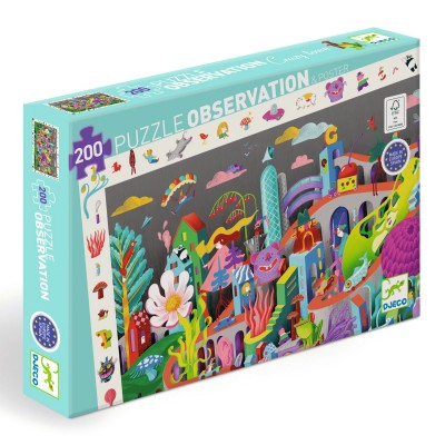Crazy Town - 200 Pcs Djeco