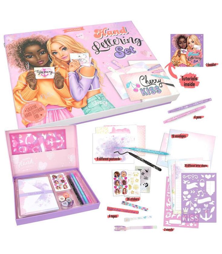 Hand Lettering Set Top Model
