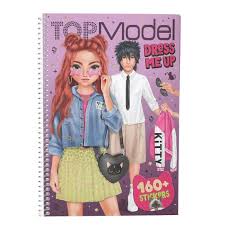 Cuaderno Dress Me Up  grande REBEL KITTY Top Model