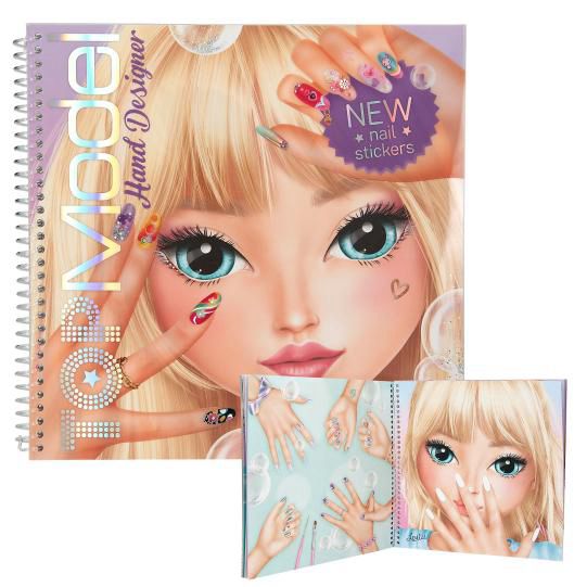 Create your Hand-Design cuarderno para colorear TOPModel