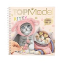 Cuaderno con calcomanías TOPModel Dress me KITTY TopModel