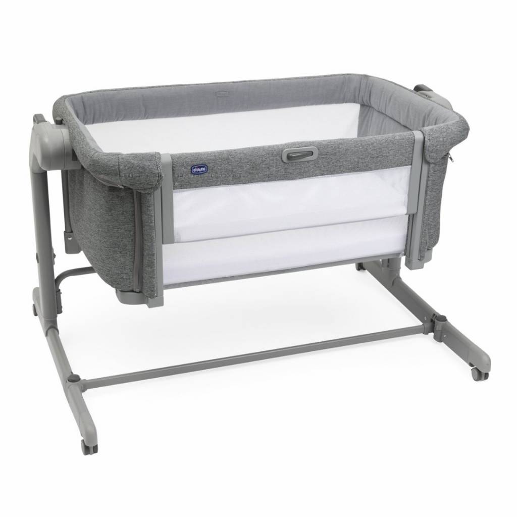 Cuna Next2me magic EVO dark grey Chicco