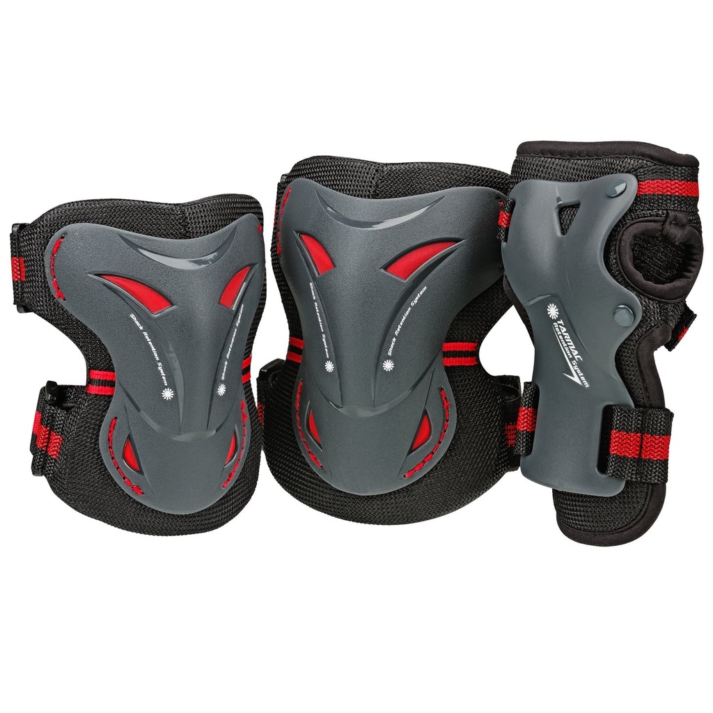 Protecciones Tri Pack negros Bone Shieldz