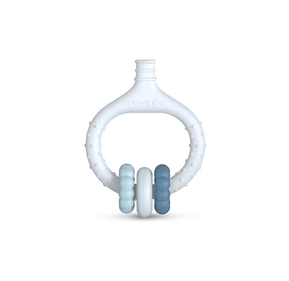 Pre-Cepillo Masajeador Baby 0M Azul Suavinex