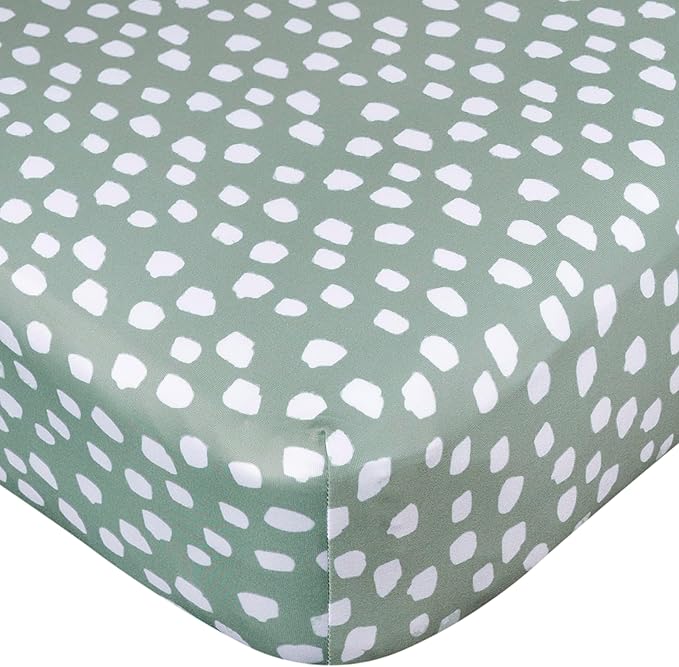 Crib Sheet B04 - Verde/Blanco Gerber