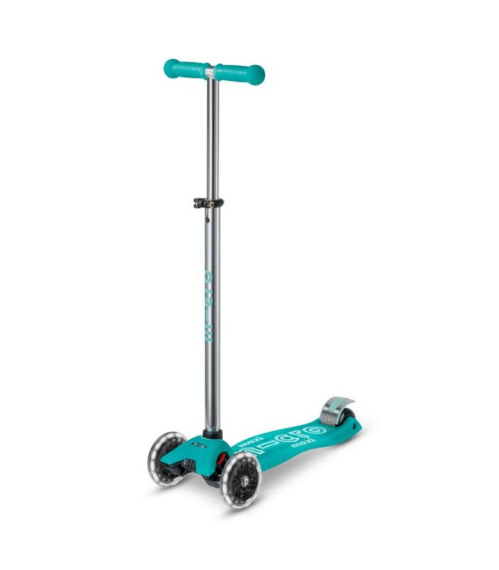 Monopatin Maxi Glow LED MMD365 - Verde Micro