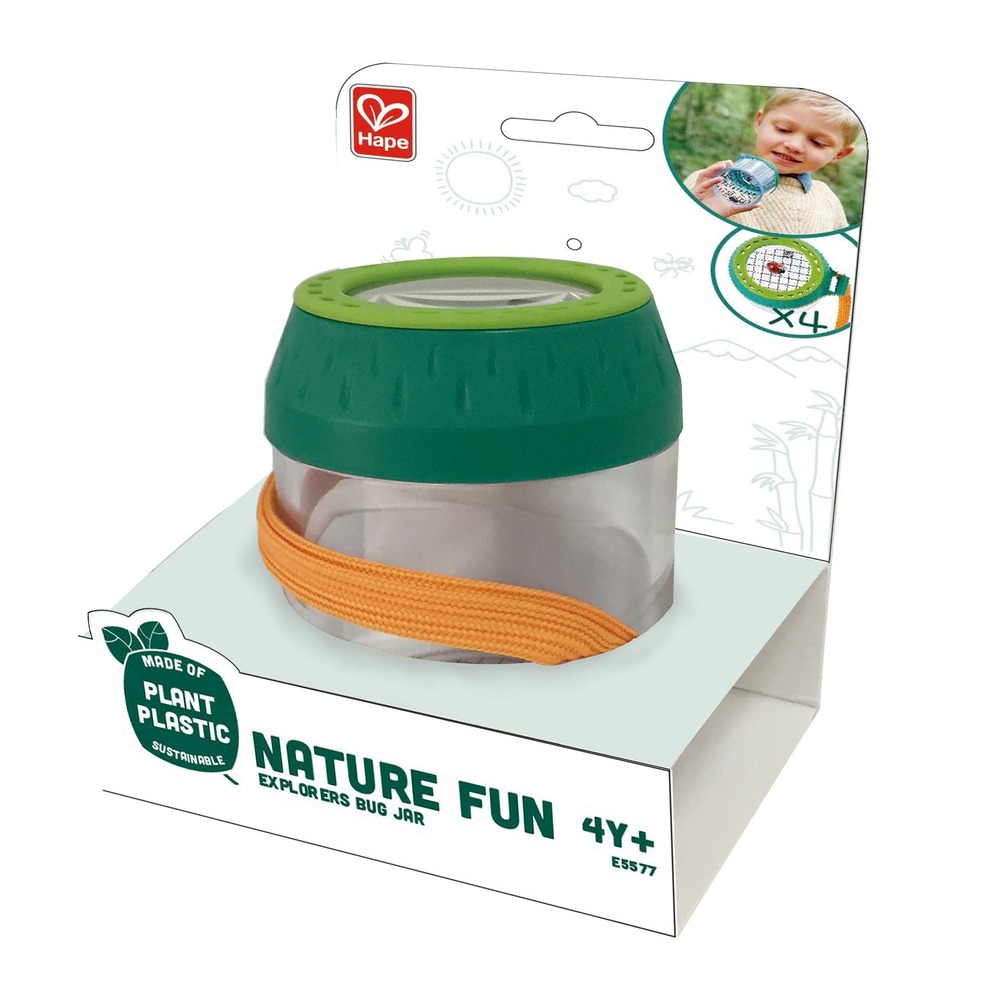 Tarro con Lupa Exploradora de Insectos Hape