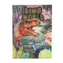Dino World con Pegatinas en Relieve Depesche