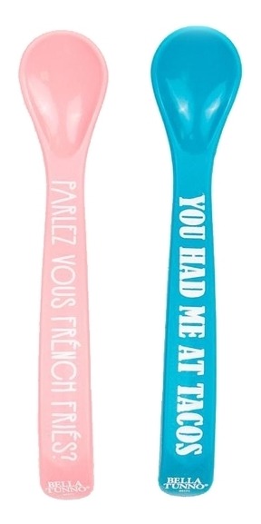 Cucharas x 2 you had me at tacos BELLA TUNNO