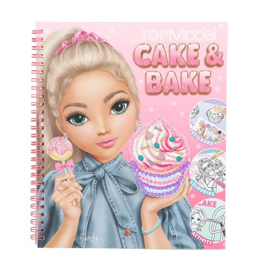 Libro Colorear con Lentejuelas Cake &amp; Bake Depesche