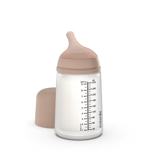 Biberon Zero.Zero 270 ml (Medio) +3 Suavinex