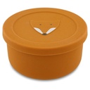 Silicone Snack Pot With Lid - Mr, Fox Trixie