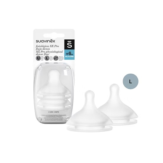 Tetina SX PRO +6M Flujo XL (x 2 Unidades) Suavinex