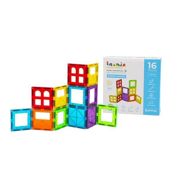 Imanix Ventanas Y Puertas 16 Pzs Braintoys