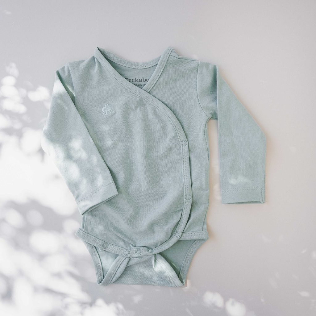 Body Cruzado Verde 0-3M Peekaboo