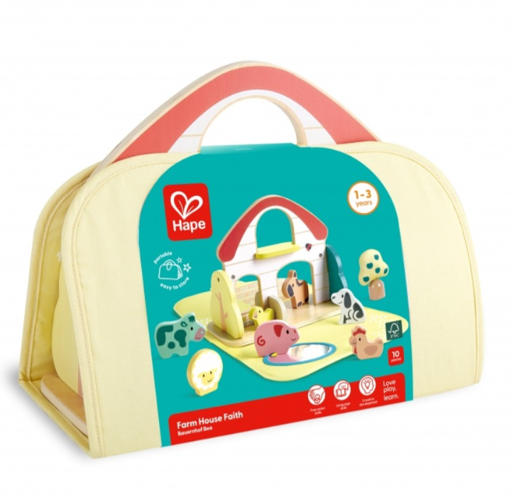 Granja de Campo Transportable en Maleta Hape