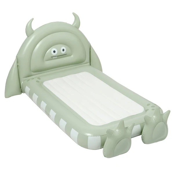 Kids Sleepover Bed Monster Sage Sunnylife