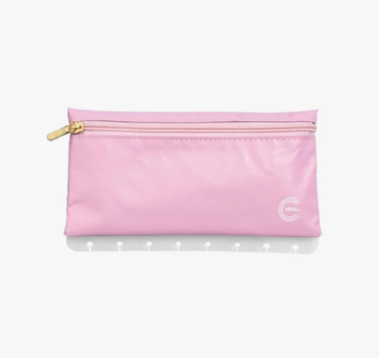 Cartuchera para cuaderno Inteligente color rosa Cacau