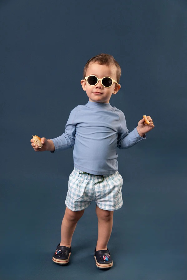 Bali Rushguard Celeste 6Y - Remera Uv Mamma Duck