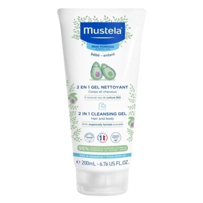 Gel De Baño 2 En 1 Cabello Y Cuerpo 200ml Mustela