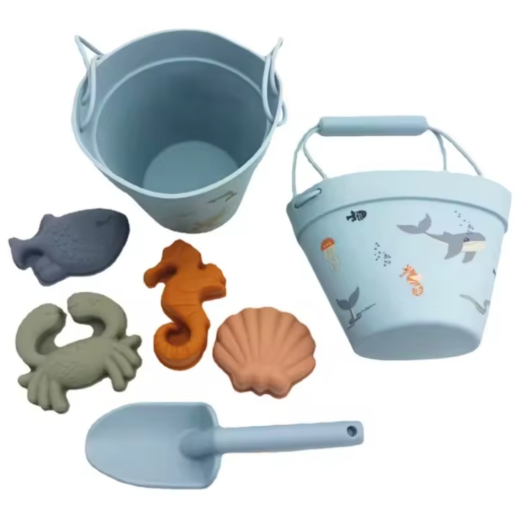 Set de balde con pala y moldes MAR Hopping