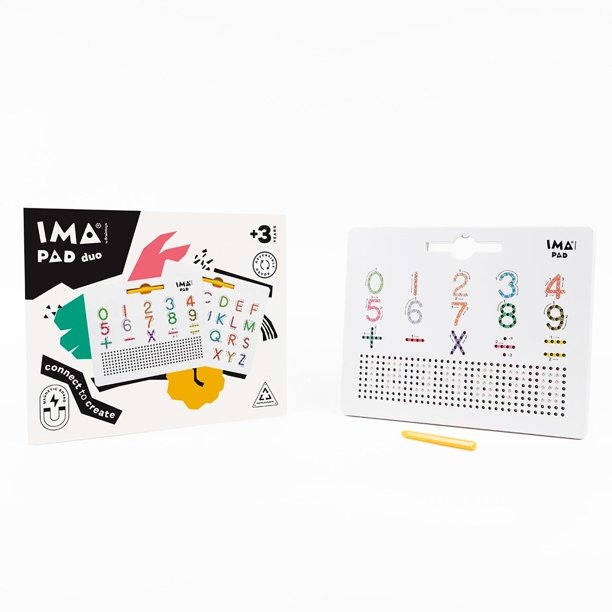 Imapad Duo Letters And Numbers Braintoys