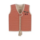 Neoprene Glitter Swim Vest Glitter Stripe 1-2Y Konges Slojd