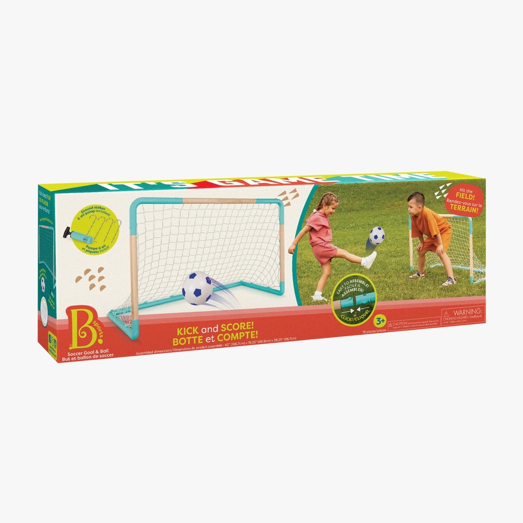 Arco De Futol (Incluye Pelota E Inflador) B.Toys