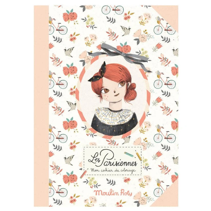 Cuaderno Para Colorear Las Parisinas Moulin Roty