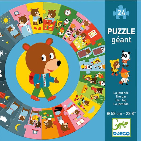 Puzzle Geant The Day Djeco