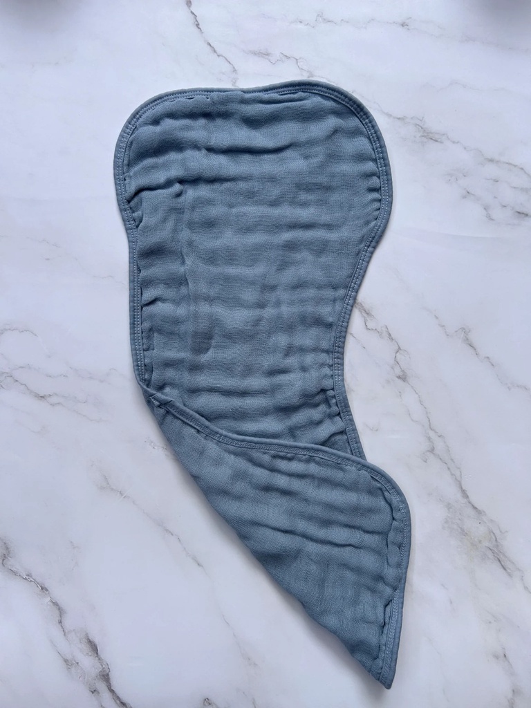 Babita muselina azul piedra Nansu