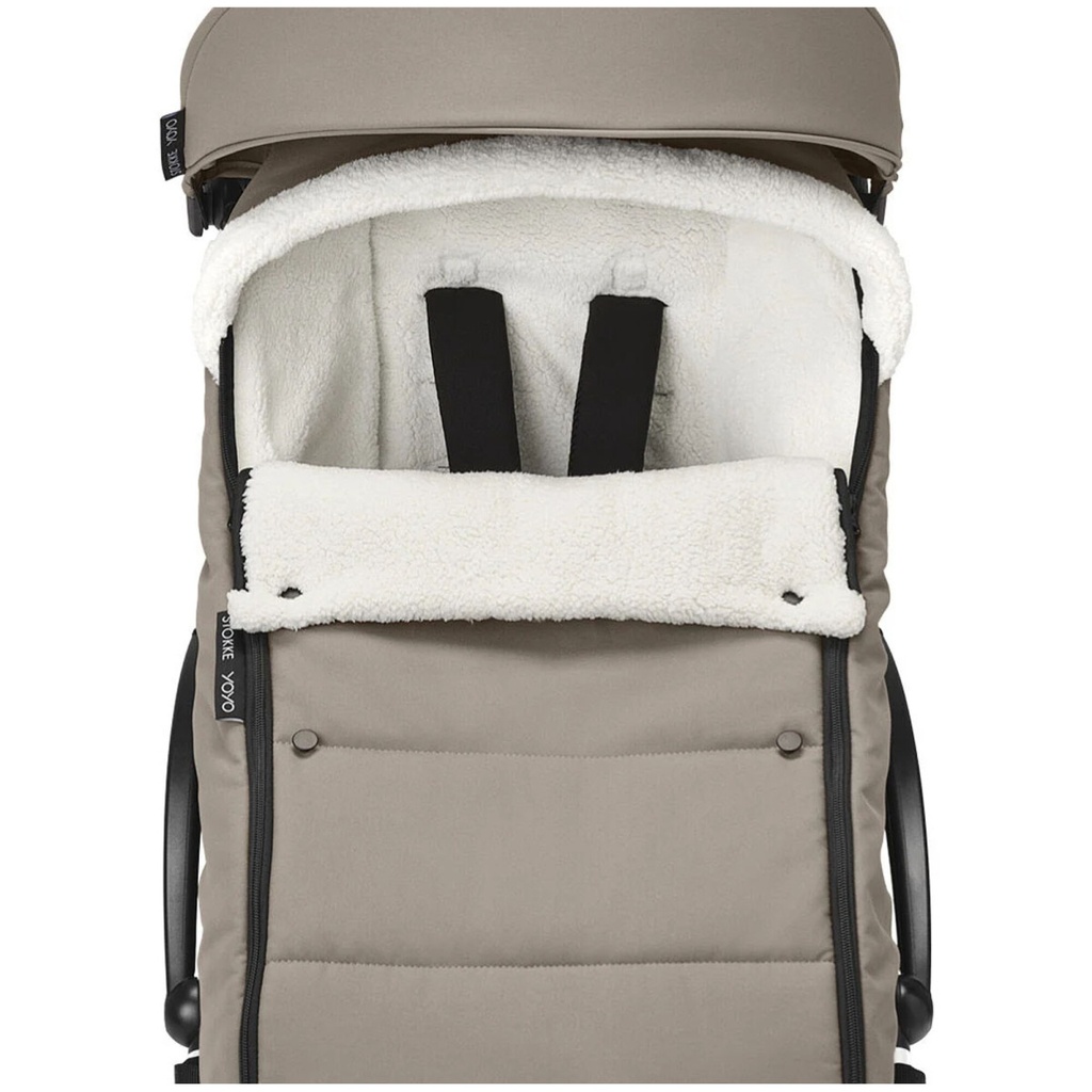 YOYO Footmuff - Taupe Stokke