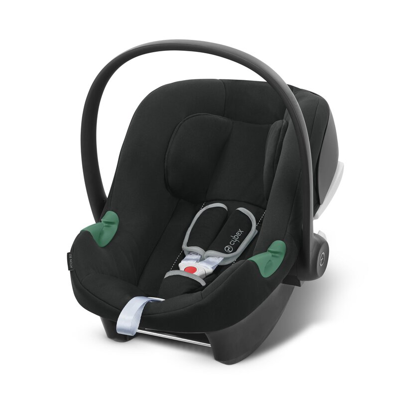 Baby Silla Aton B2 i-Size Volcano Black Cybex